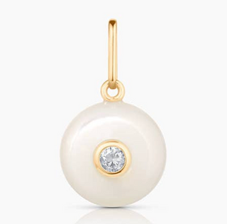 Bon Bon Mother of Pearl Charm
