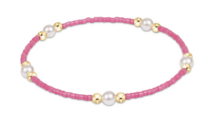 Hope Purpose Pearl Bracelet - Bubblegum