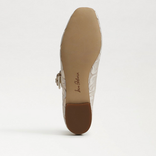 Michaela Mesh Mary Jane Flat - Modern Ivory Mesh