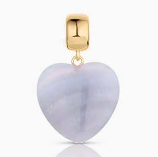 Gemma Blue Lace Bail Charm