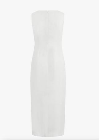 The Perfect Opportunity Linen Dress - White