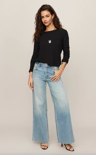 Junie L/S Tee - Black