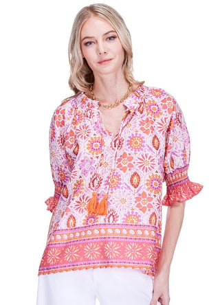 Peasant Top - Bohemian Sunburst