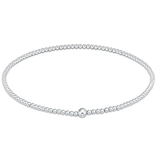 Classic Sterling 2MM Bead Bracelet - Sterling Silver