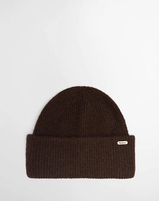 Barbour Enit Knitted Beanie Hat - Rustic