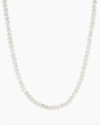 Carter Gemstone Necklace (mother of pearl)