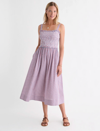 Ellen Midi Dress - Mariner