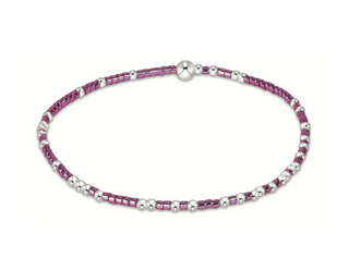 Hope Unwritten Sterling Bracelet - Pink Metallic