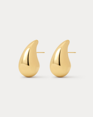 Gia Hoops - Gold