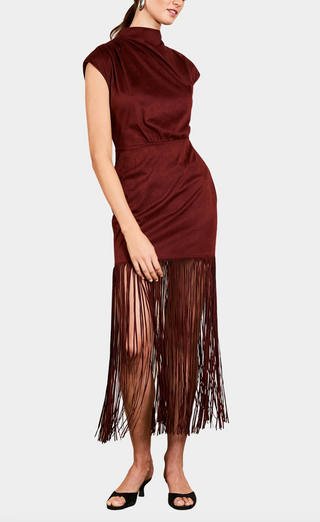 Astelle Dress - Mulled Wine