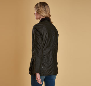 Classic Beadnell Wax Jacket - Olive