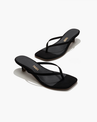 Square Toe Julia Suede - Sable Suede