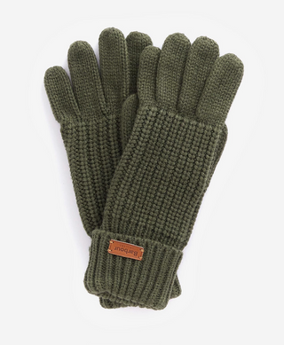 Barbour Saltburn Knitted Gloves - Olive