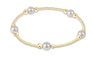Purpose Pearl 6mm Gold Bracelet - Gold