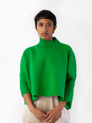 Aja Sweater - Mighty Green