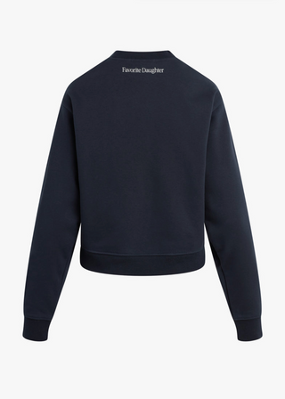 Mom of the Year Varsity Sweatshirt - Navy