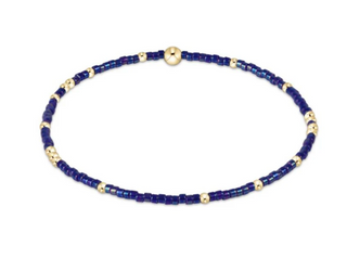 Hope Unwritten Bracelet - Blue Metallic