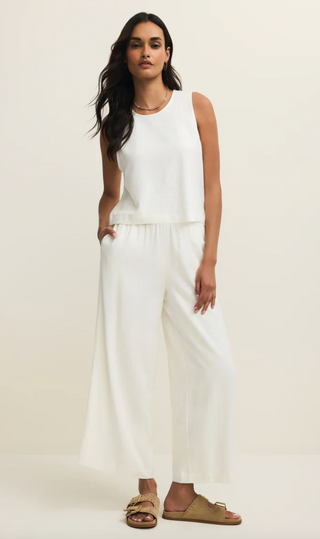 Scout Linen Pant - White - XL