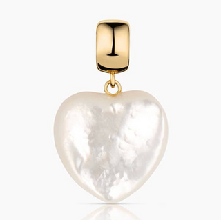 Gemma Mother of Pearl Bail Charm