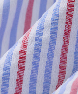 Dillon Harbor Dress - Blue Red Stripe