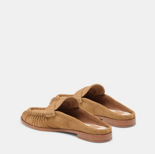 Betzy Mule - Light Brown Suede