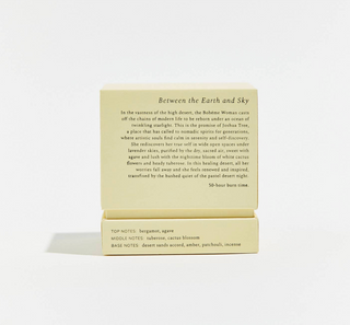 Boheme Scented Candle - Joshua Tree