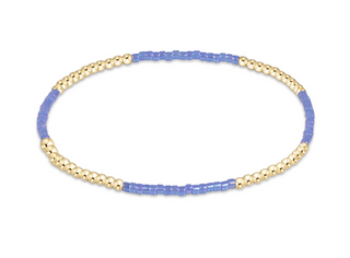 hope blissful bracelet - bright blue
