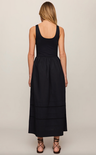 Johanna Midi Dress - Black