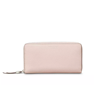 Romy Medium Zip Around Wallet - Rose Mist