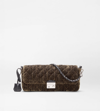 Velvet Crosby Lock Baguette - Pecan Brown