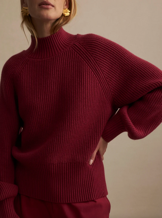 Martina Knit Sweater - Rumba Rose