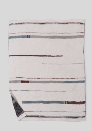 Vista Stripe Throw - Cream Multi