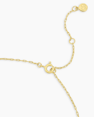Mini Bow Necklace - Gold