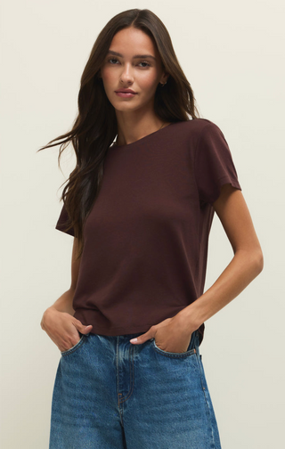 Tourist Tee - Chocolate Cherry