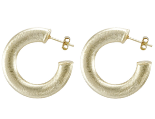Smaller Irene Hoops - Gold Plated