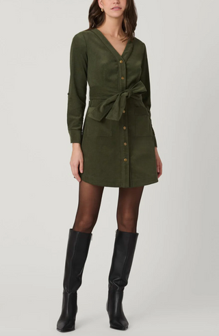 Manon Dress - Forest Green