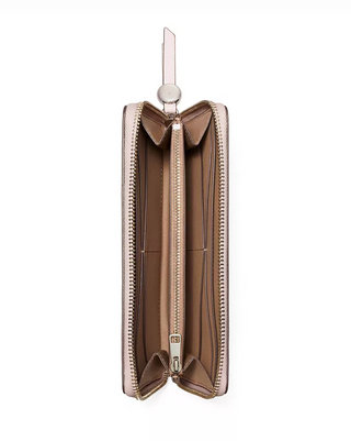 Romy Medium Zip Around Wallet - Rose Mist