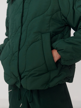 Fabia Quilted Jacket - Ponderosa Pine