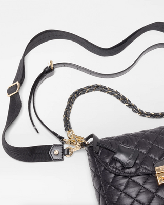 Crosby Lock Saddle - Black