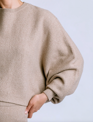 Echo Sweater - Warm Wheat