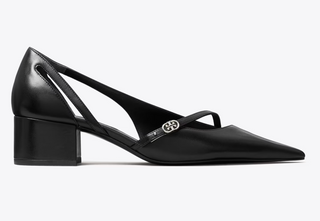 Double T Buckle D'Orsay Pump - Perfect Black