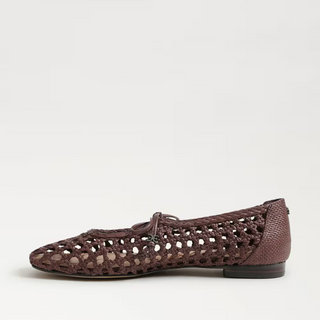 Marcie Ballet Flat - Terazzo Brown Faux Leather