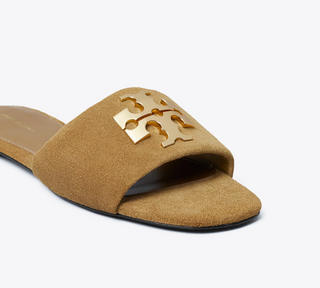Charlie Slide - Toffee/Gold