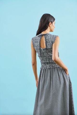 Louise Dress - Black & White