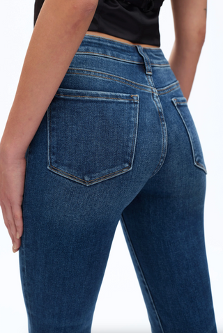 Mid Rise Bootcut - Diamonds