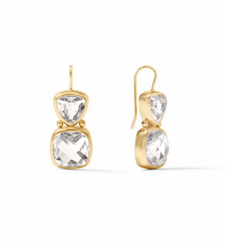 Aquitaine Earring - Clear Crystal
