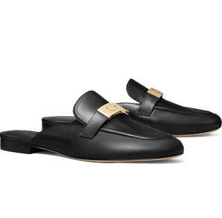 Lee Lee Loafer Mule - Perfect Black