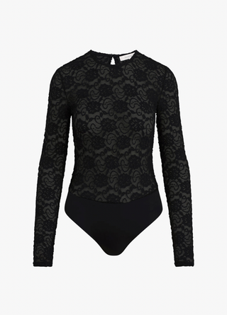 The Heart Of A Women Bodysuit - Black