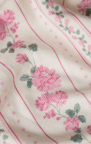 Marseille Boudoir Long Sleeve Top - Vanilla Ice