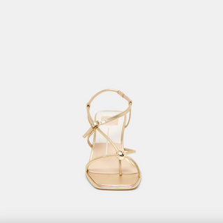 Mylee - Gold Distressed Leather